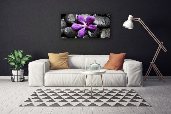 Obraz Canvas Kvet kamene umenie 100x50 cm