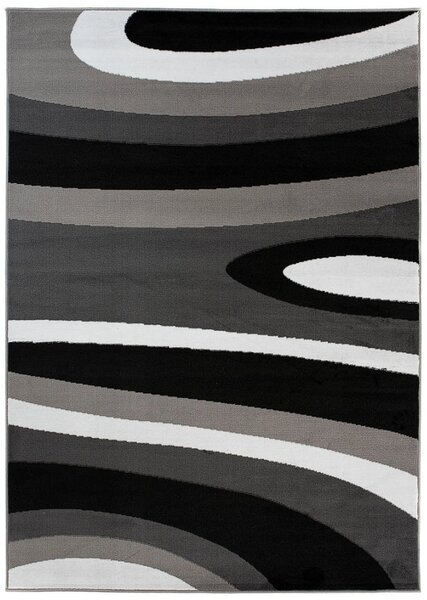 TA Koberec Z895A BLACK MAYA PP EYM Sivý Obdĺžnikový Rozmer: 120x170 cm