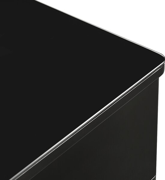 KONFERENČNÝ STOLÍK, čierna, kov, 70/40,5-65,5/60 cm Livetastic - Stolíky do obývačky, Online Only