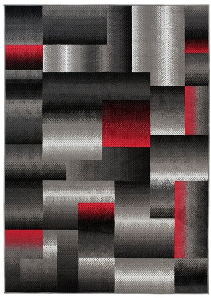 TA Koberec Z904E GRAY MAYA PP ESM Sivý Obdĺžnikový Rozmer: 80x150 cm