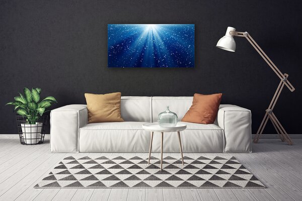 Obraz na plátne Abstrakcia umenie 100x50 cm