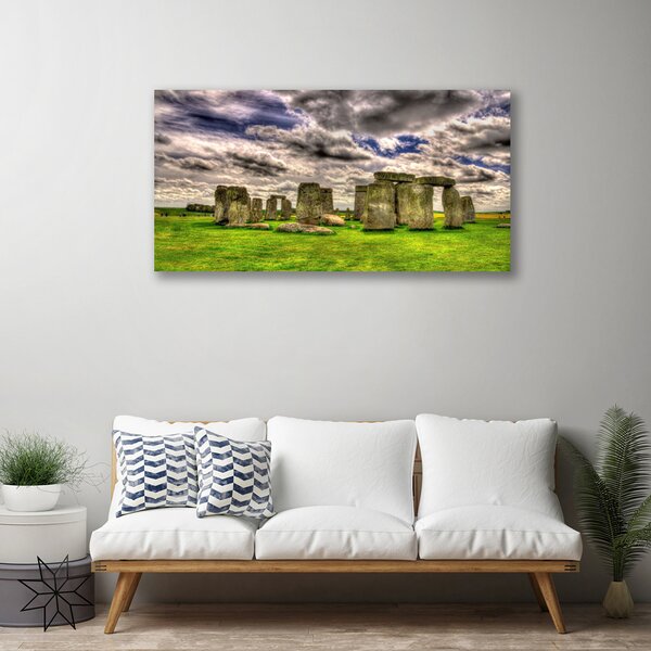 Obraz na plátne Kamene krajina 100x50 cm