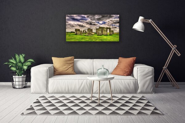 Obraz na plátne Kamene krajina 100x50 cm