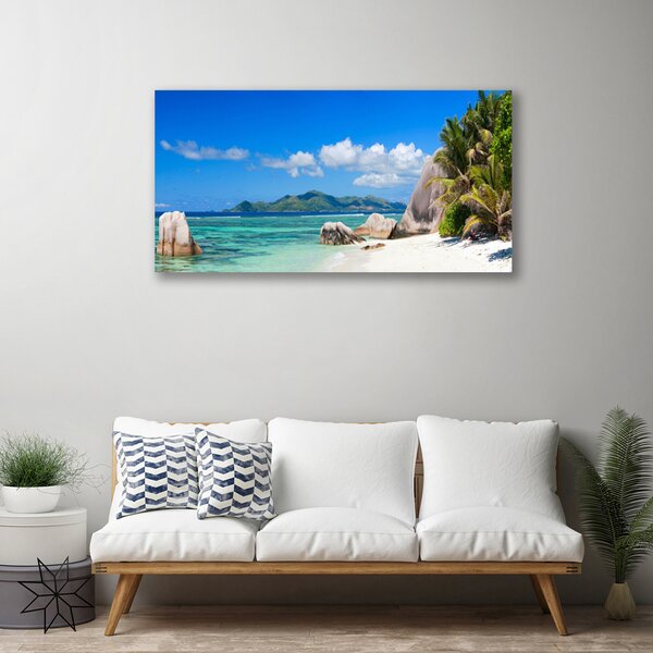 Obraz na plátne Oceán pláž príroda 100x50 cm