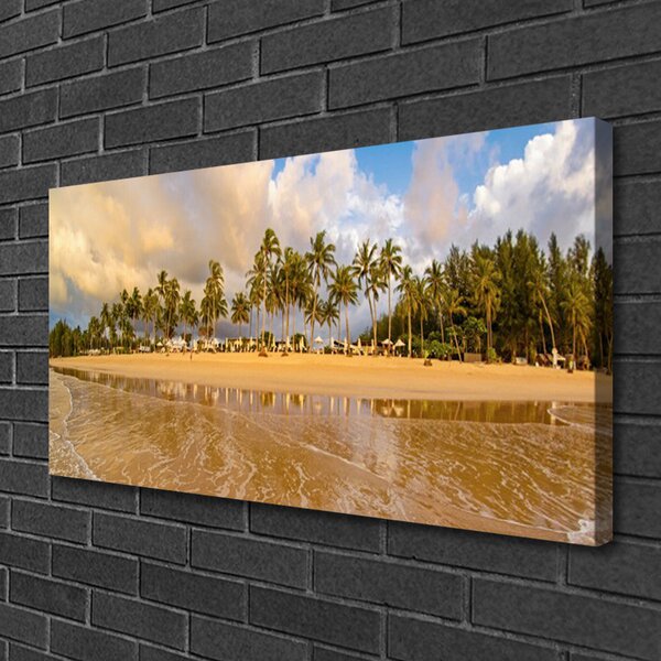 Obraz na plátne Pláž príroda 100x50 cm