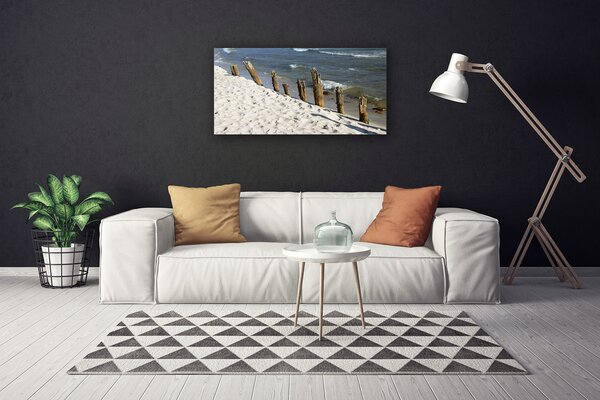 Obraz na plátne Pláž more príroda 100x50 cm