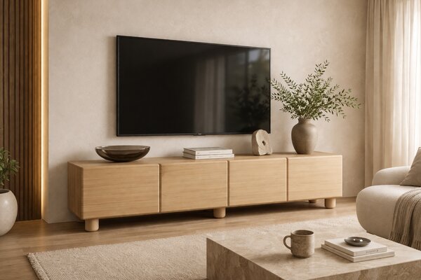 TV stolík Arlo 200 cm - dub vicenza