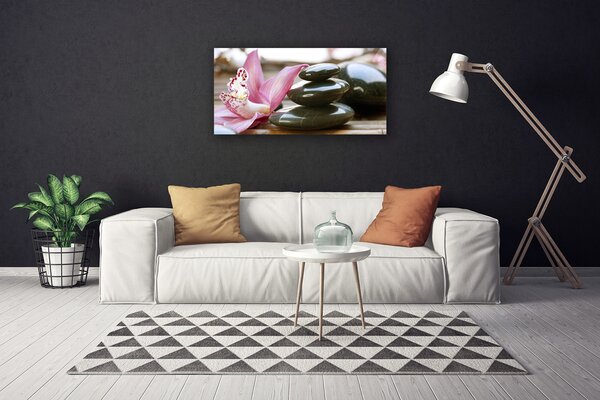 Obraz na plátne Kvet kamene umenie 100x50 cm
