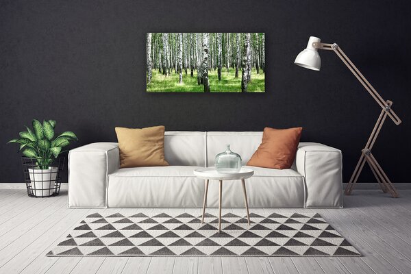 Obraz Canvas Les tráva rastlina príroda 100x50 cm