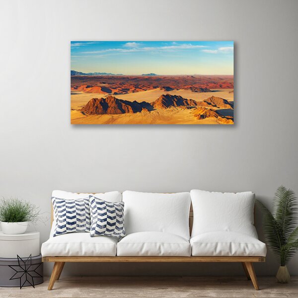Obraz Canvas Púšť nebo krajina 100x50 cm