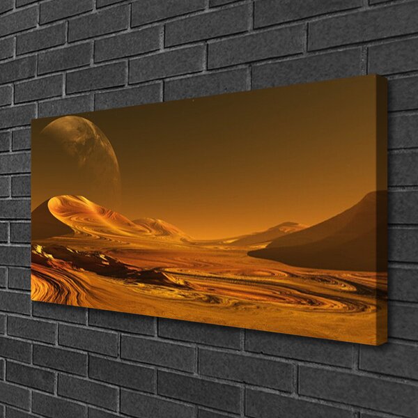 Obraz Canvas Púšť vesmír príroda 100x50 cm