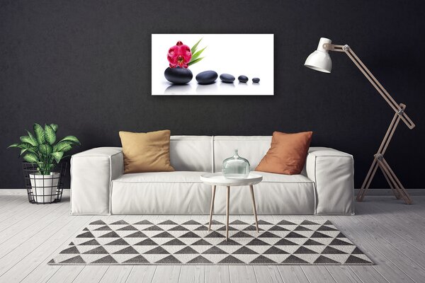 Obraz Canvas Kvet kamene umenie 100x50 cm