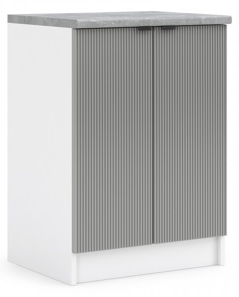 Kuchynská skrinka spodná 60 cm - LAM D60 2D - Dvierka NELA