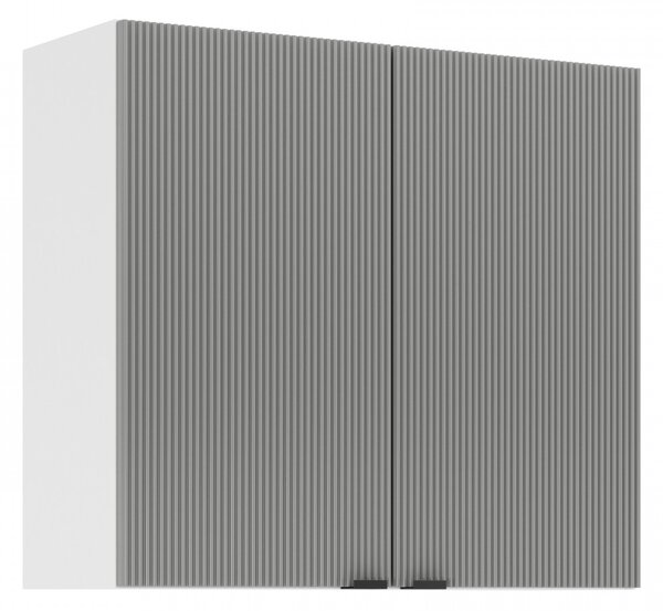 Kuchynská skrinka horná 80 cm - LAM G80 2D H72 - Dvierka NELA