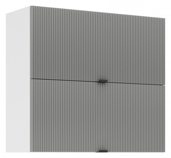 Kuchynská skrinka horná 80 cm - LAM KL80 2D H72 - Dvierka NELA