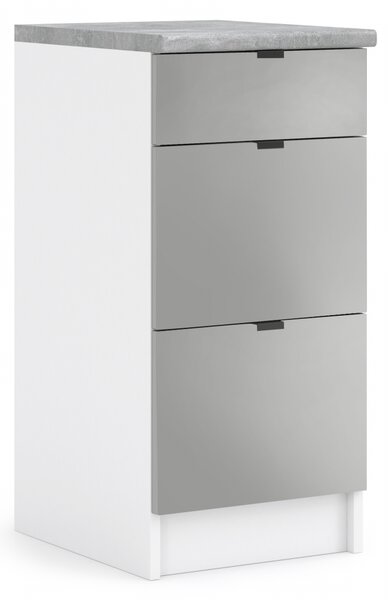 Kuchynská skrinka spodná 40 cm - LAM SZ40 3SZ - Dvierka LETTY
