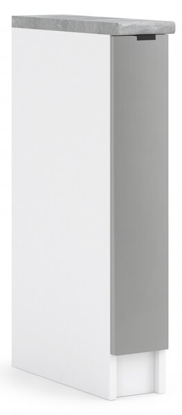 Kuchynská skrinka spodná 15 cm - LAM KR15 - Dvierka LETTY