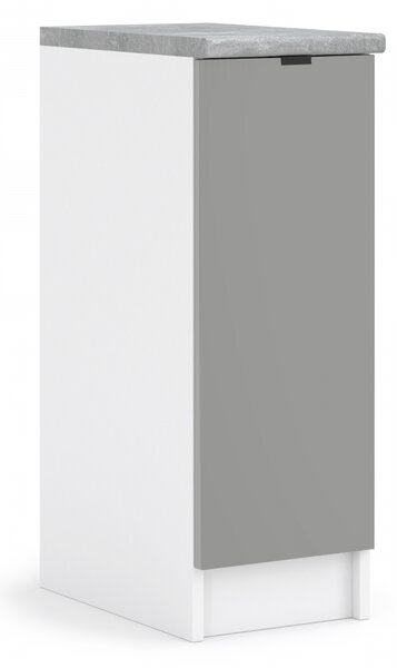 Kuchynská skrinka spodná 30 cm - LAM KR30 - Dvierka LETTY