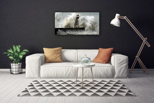 Obraz Canvas Maják krajina 100x50 cm