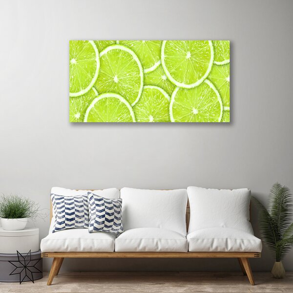 Obraz Canvas Limetka jedlo kuchyňa 100x50 cm