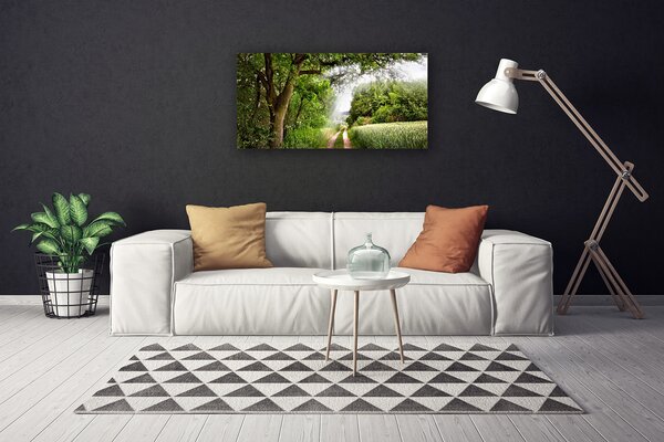 Obraz Canvas Stromy chodník príroda 100x50 cm