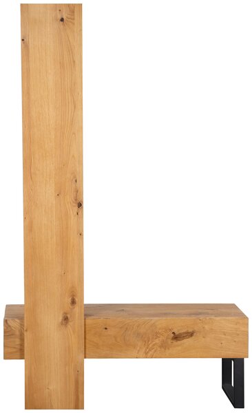 PREDSIEŇOVÝ NÁBYTOK, čierna, farba duba, 120/196/43 cm MID.YOU - Predsieňové zostavy & šatne, Online Only