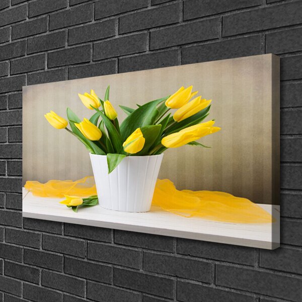Obraz Canvas Tulipány kvety rastlina 100x50 cm