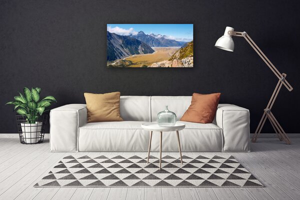 Obraz na plátne Hory údolie príroda 100x50 cm