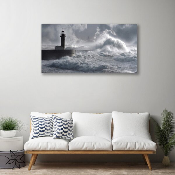 Obraz na plátne Maják príroda 100x50 cm