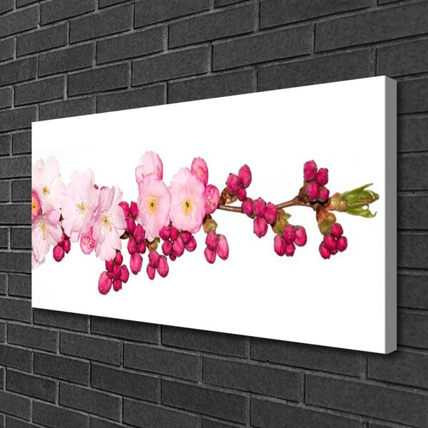 Obraz na plátne Kvet vetva 100x50 cm