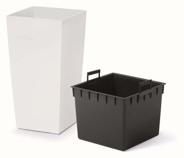 Prosperplast Kvetináč Urbi Large biely, variant 14 cm