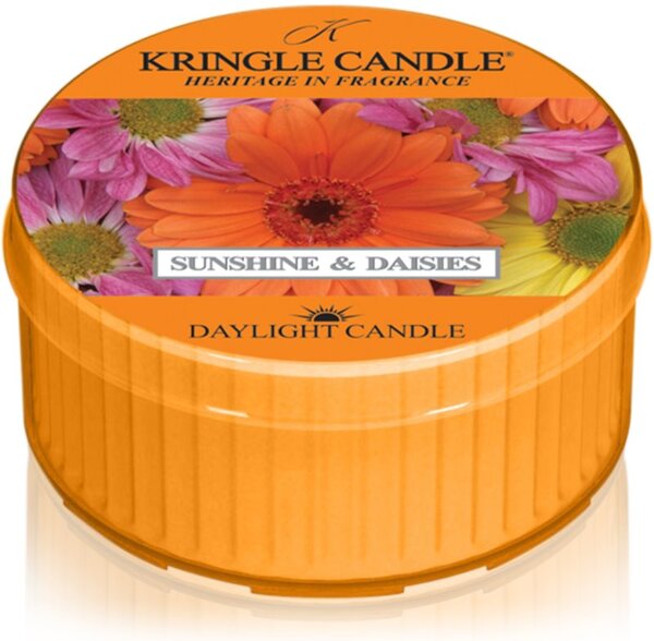 Kringle Candle Sunshine & Daisies čajová sviečka 42 g