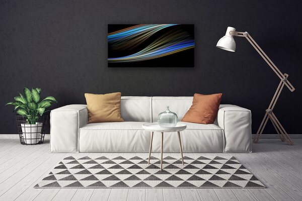 Obraz na plátne Abstrakcia umenie 100x50 cm