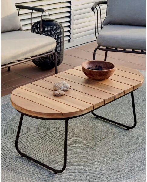 Záhradný odkladací stolík 50x100 cm Salguer - Kave Home