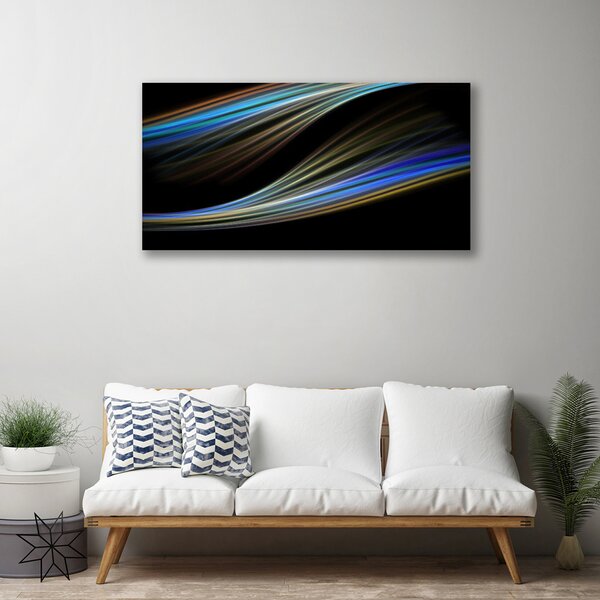 Obraz na plátne Abstrakcia umenie 100x50 cm