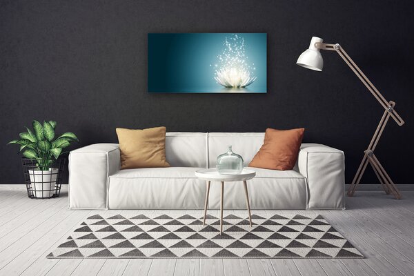 Obraz na plátne Kvet lotosu 100x50 cm