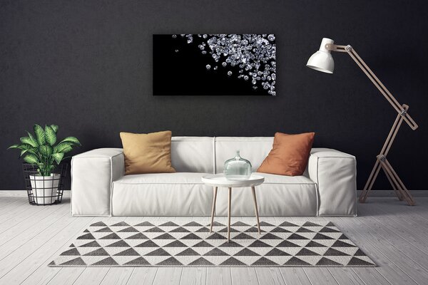 Obraz na plátne Diamanty umenie 100x50 cm