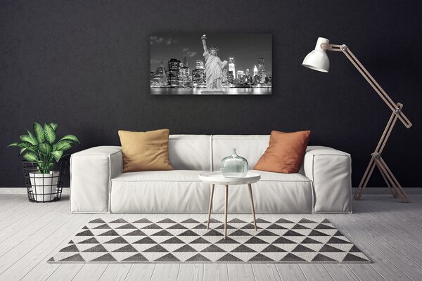 Obraz na plátne Socha slobody new york 100x50 cm