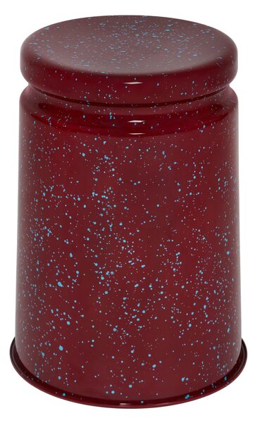 Stolička Last, Burgundy / Sky Blue Splatter – Hem