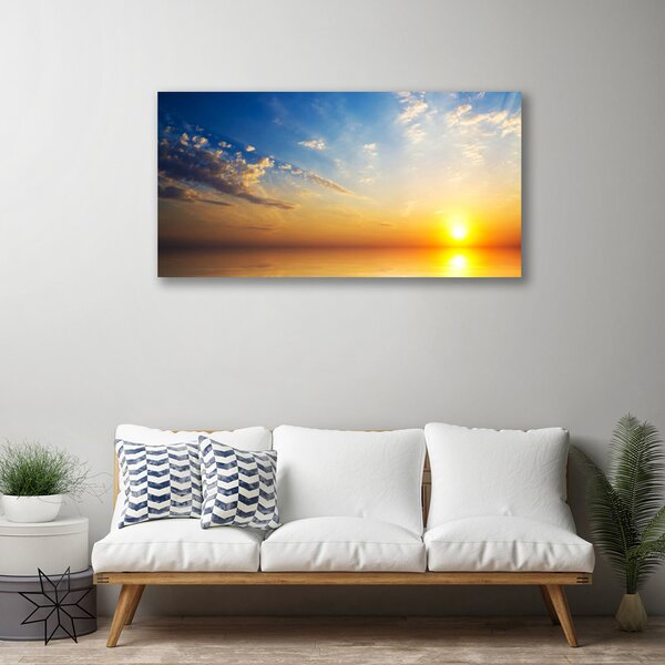 Obraz na plátne Východ mraky príroda 100x50 cm