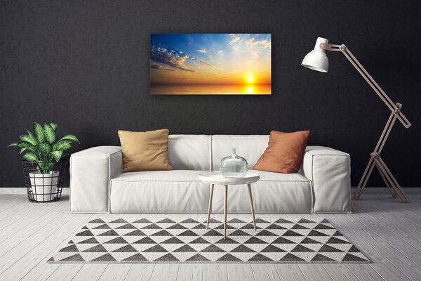 Obraz na plátne Východ mraky príroda 100x50 cm