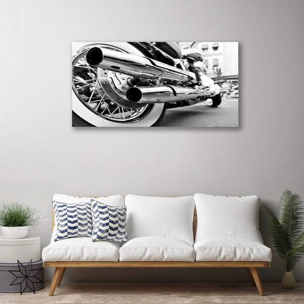 Obraz na plátne Motor umenie 100x50 cm