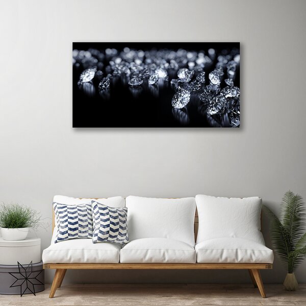 Obraz na plátne Diamanty umenie 100x50 cm