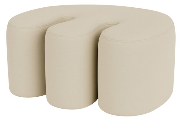 Pouf Palma Medium, Eggshell – Hem