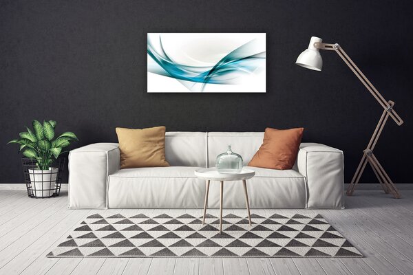 Obraz na plátne Abstrakcie čiary umenie 100x50 cm