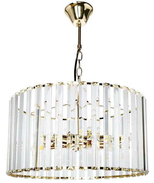 Toolight - Závesná stropná lampa Organ - zlatá - APP1157-5CP