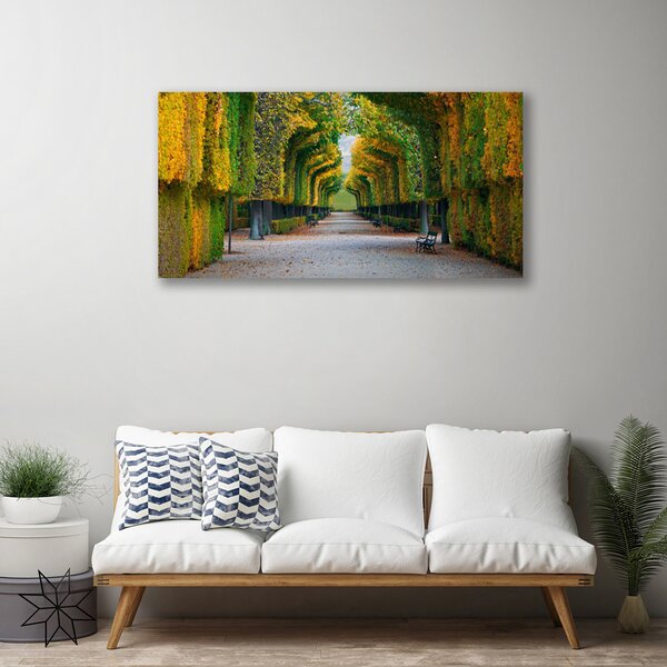 Obraz na plátne Park jeseň záhrada príroda 100x50 cm