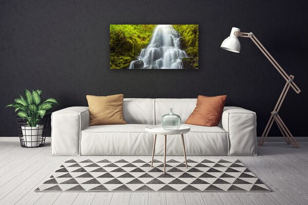 Obraz na plátne Vodopád príroda 100x50 cm