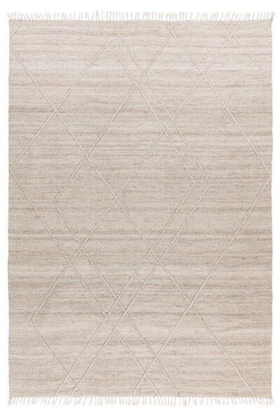 Obsession koberce Ručne tkaný kusový koberec My Dakar 365 ivory – na von aj na doma - 200x290 cm