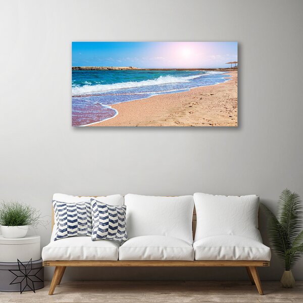 Obraz na plátne Oceán pláž príroda 100x50 cm
